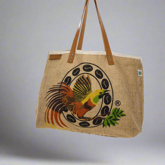 Tote Bag Upcycled | Beautiful Bird | War On Waste Cartel