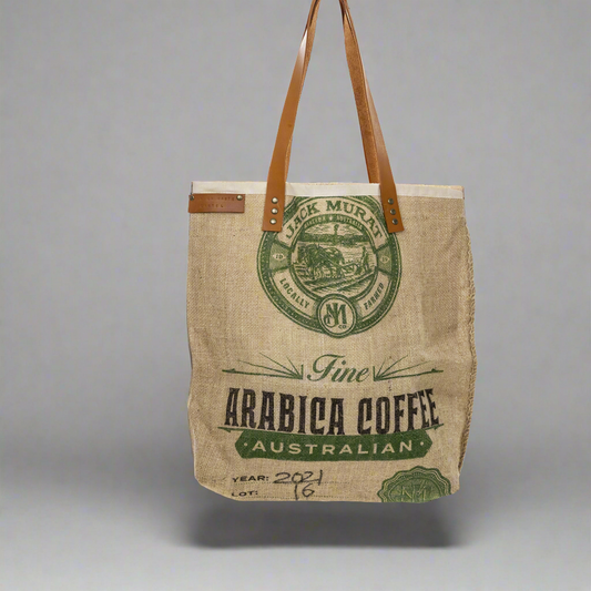 Upcycled Tote Bag | Australian Coffee | War On Waste Cartel