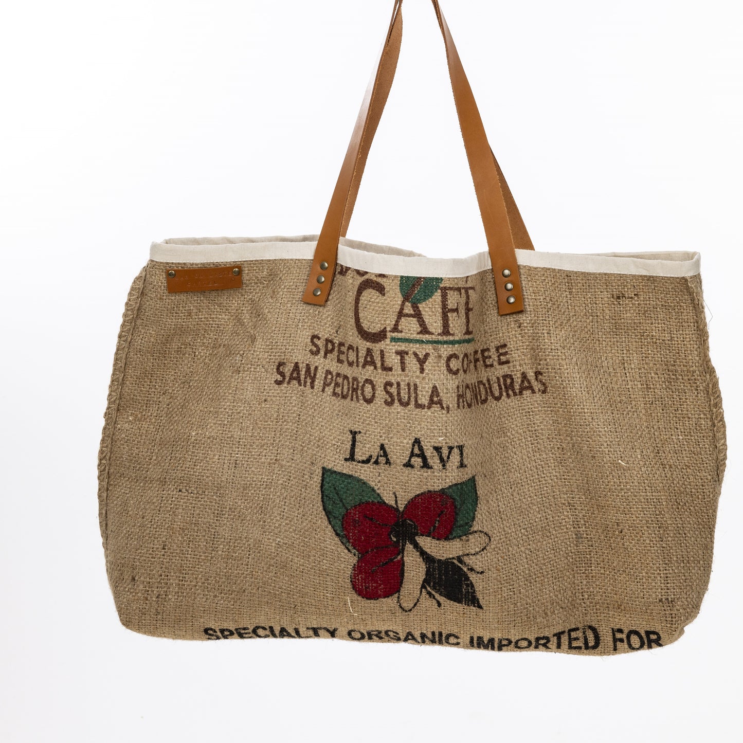 Upcycled Tote Bag | Coffee Cherry | War On Waste Cartel